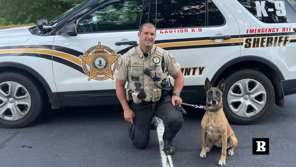 Henry County investigator, K9 receive award for bravery and&nbsp;heroism