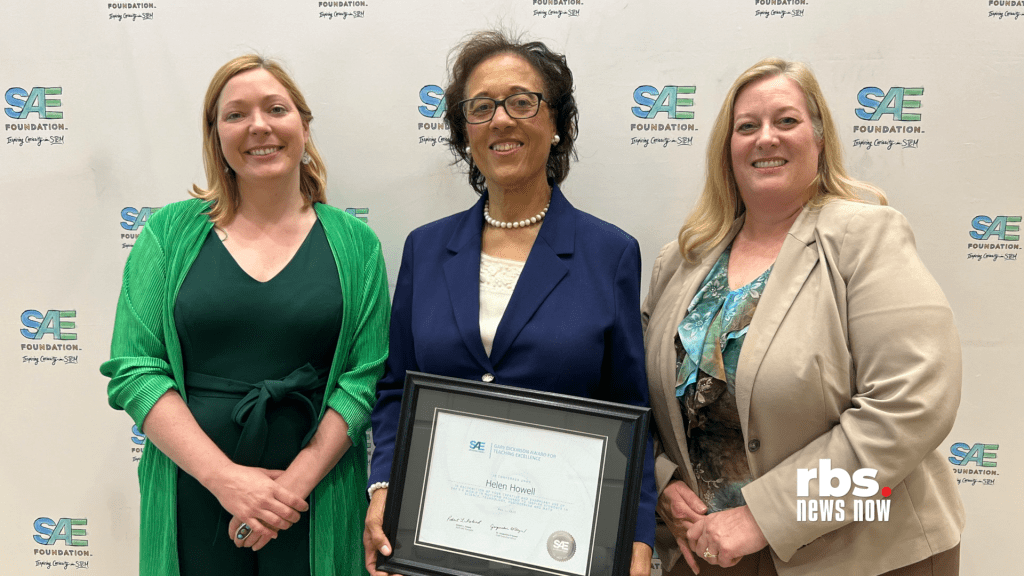 Helen Howell honored with National Teaching Excellence Award for STEM&nbsp;innovation