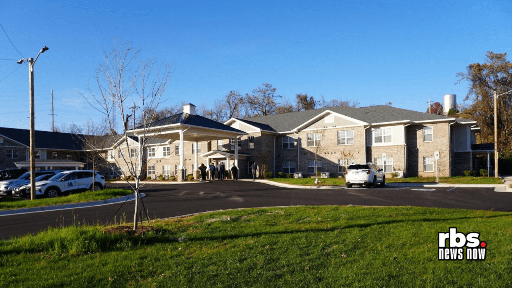 Aaron Mills Apartments in Martinsville near&nbsp;completion